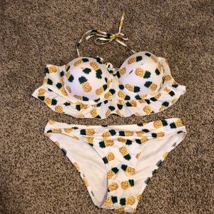 White Pineapple Bikini